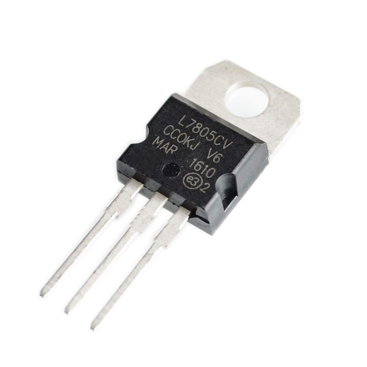 Amazon | 25 個 LM7805 L7805 7805 電圧レギュレータ IC 5 V